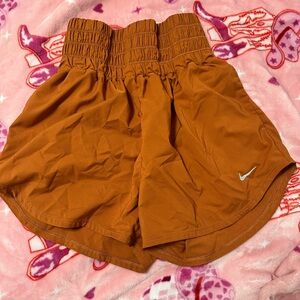 Nike Women's Athletic Shorts in Burnt Orange
